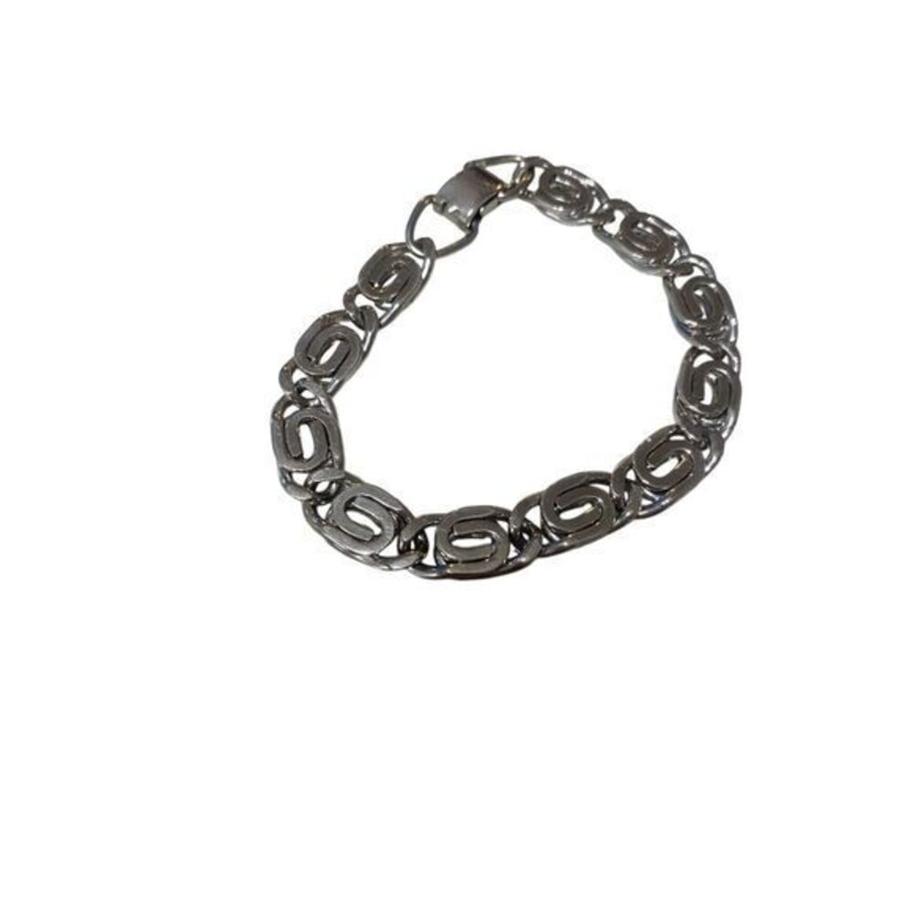 Vintage Women’s / Men’s Kent S‎ Swirl Pattern Bracelet 7.5”